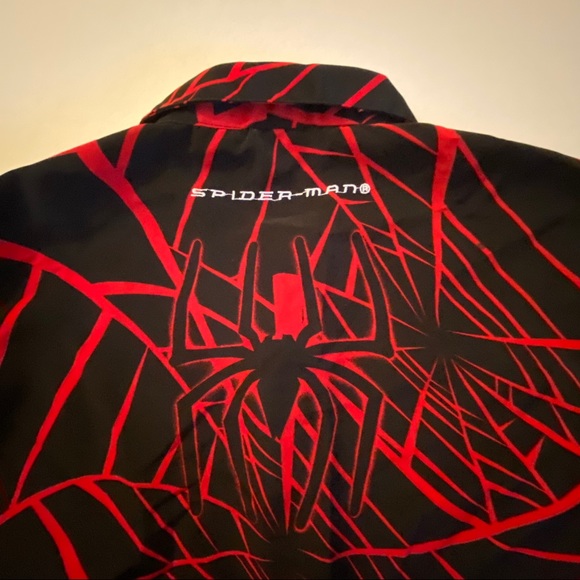 Shirts & Tops Spiderman Button Down Shirt Poshmark